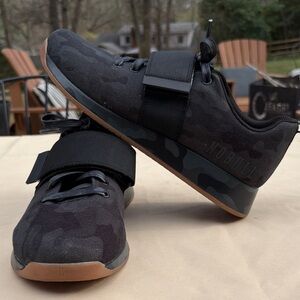 NOBULL Black Camo Lifters with Gum Outsole